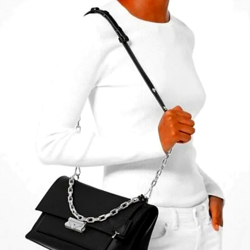 NEW!🌟HP🌟MICHAEL KORS Cece Medium Flap Shoulder Satchel Crossbody - Picture 2 of 12